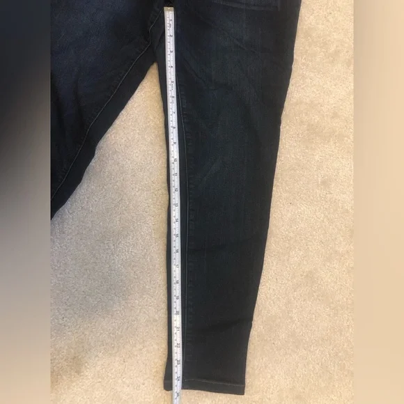 Wit & Wisdom Dark Wash Ankle Jeans Jegging Stretch Womens 8 - Picture 3 of 9